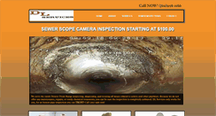 Desktop Screenshot of dlsewerinspections.com